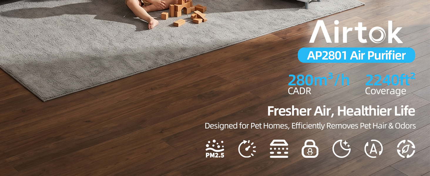 Air Purifier for Home Large Room