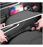 OFBAND 2-in-1 Upgraded Car Seat Gap Filler with Hook,2PCS Double Side Car Seat Gap Plug with Stor...