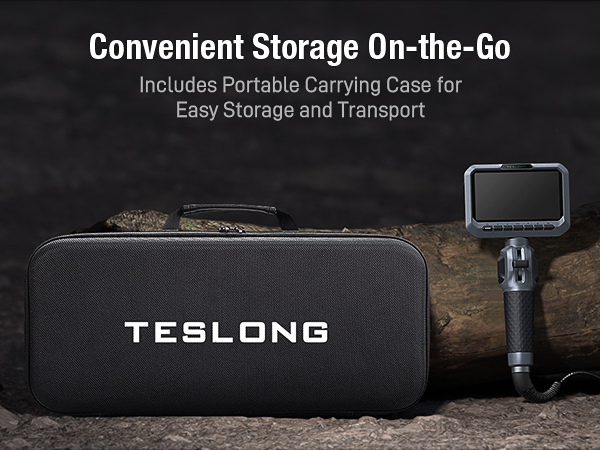 2-Way Articulating Borescope with carrying case box