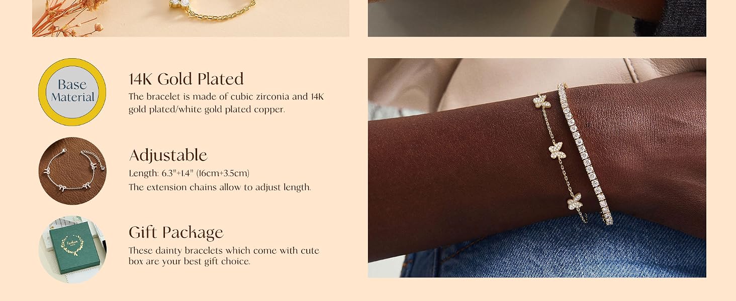 Bracelets for Women Trendy Non Tarnish