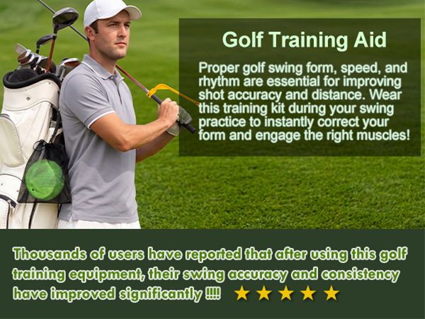 StadGree Golf Swing Training Aid Kit