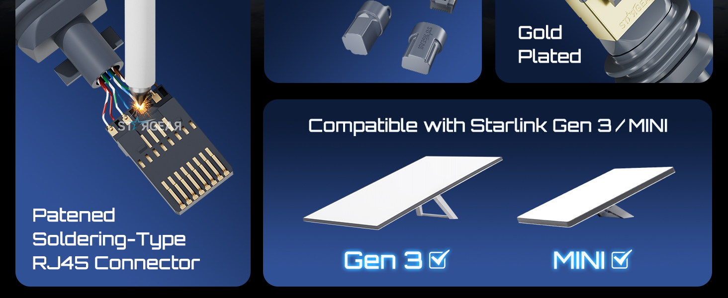 Starlink Gen 3 Cable Ethernet Cable