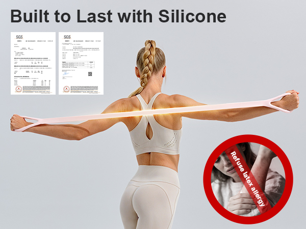 built to last with silicone