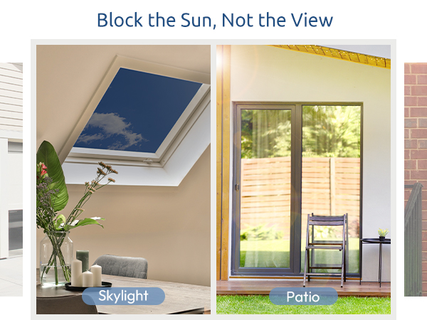 sun blocking window film
