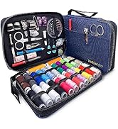 Easy to Use Sewing Kit for Adults and Kids - Needle and Thread Kit with Sewing Supplies and Acces...