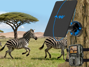 Trail Camera Solar Panel
