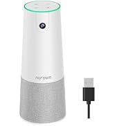 NUROUM C20(2nd Gen) HD Conference Webcam, 1080P Video Conferencing Camera with Microphone and Spe...