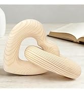 Valentine Wooden Heart Decor Joined Together Forever, Valentines Day Interlocking Heart Gifts for...