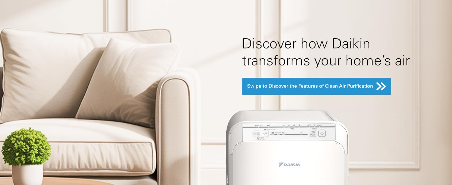 Purify and humidify for balanced air with a smart device designed for air quality and comfort
