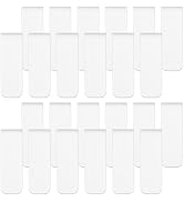 48 Pieces Magnetic Bookmark Sublimation Bookmarks Blank Book Marker Magnetic Page Clips for Kids ...