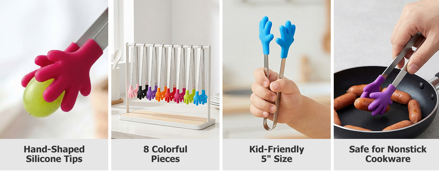 Small Food Tongs
