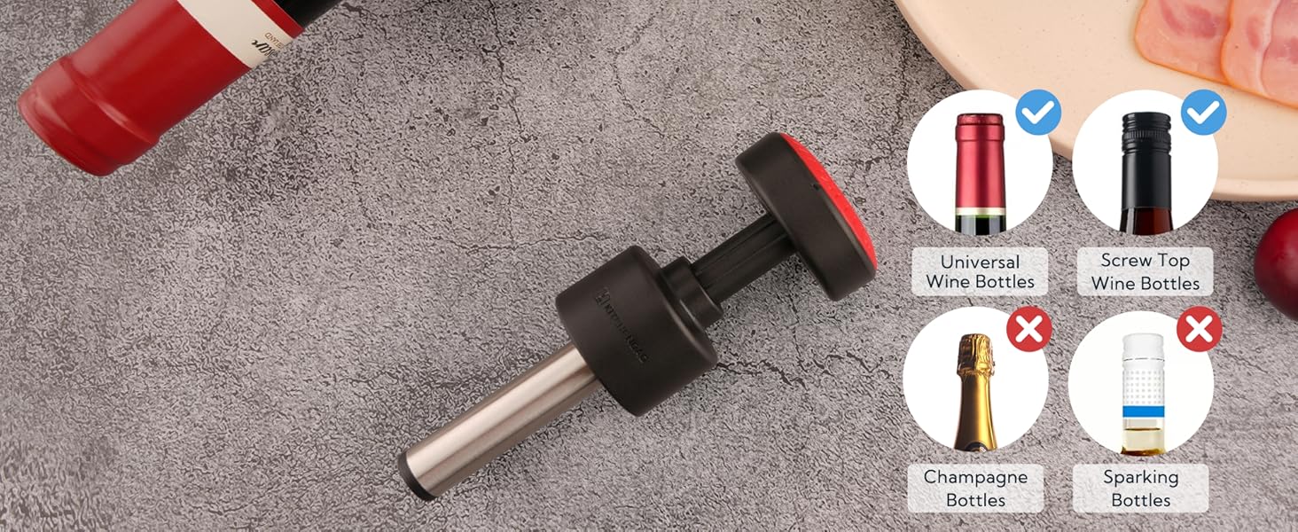 vacuum wine stopper
