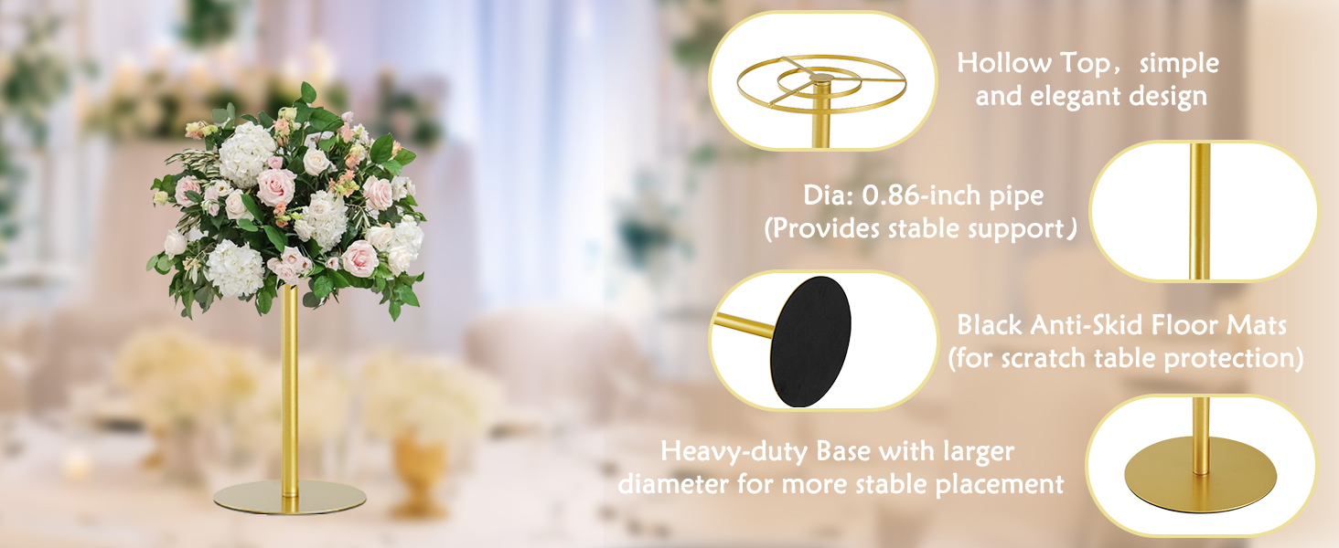 Wedding flower stand