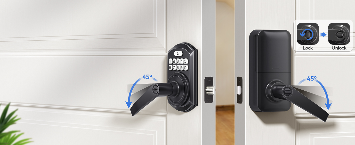 Durable, ergonomic aluminum alloy handle