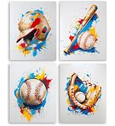 Vintage Baseball Canvas Prints