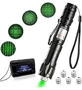Cyahvtl Laser Pointer High Power Tactical Flashlights, High Power Laser Pointer [Material Upgrade...