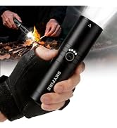 Rechargeable Flashlight High Lumens with Ignition Lens, 7500 Capacity LED Tactical Flashlights US...