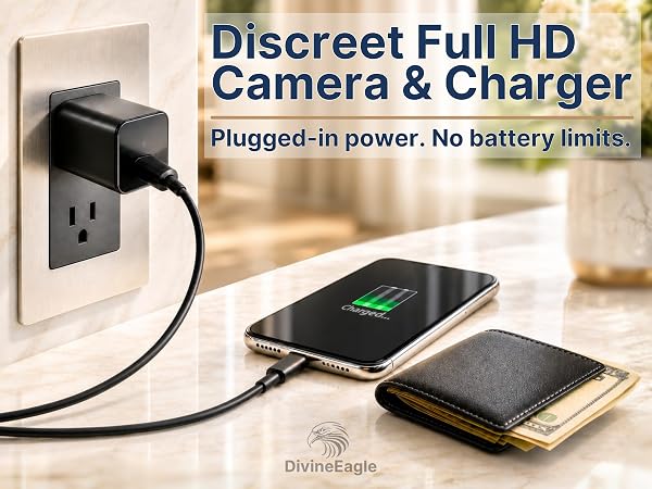 It does not fall under the category of mini hidden spy camera hd nanny cam as it is a video camera.