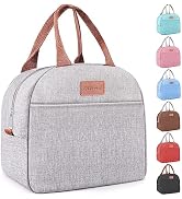 Lunch Bag for Women & Men Adult Insulated Lunch Box, Small Leakproof Cooler Food Lunch Containers...