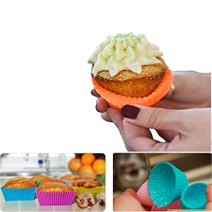 Silicone Cupcake Baking Cups