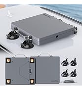 Starlink Mini Magnetic Mount with Protective Silicone Case, Starlink Mini Suction Cup Mount
