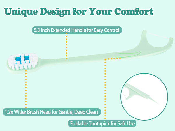 portable toothbrush