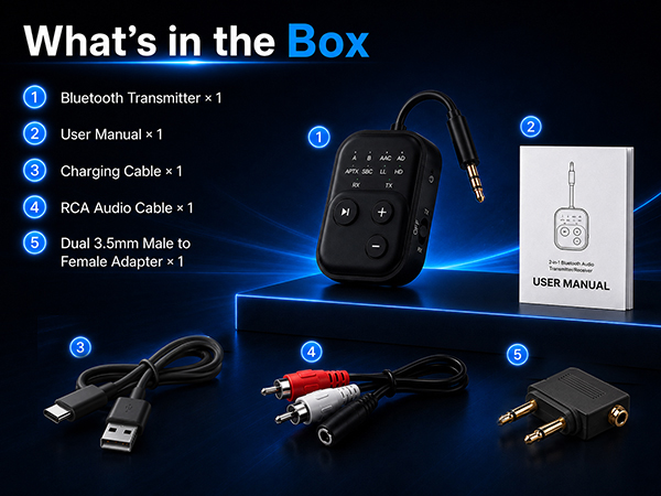 Bluetooth Transmitter Receiver