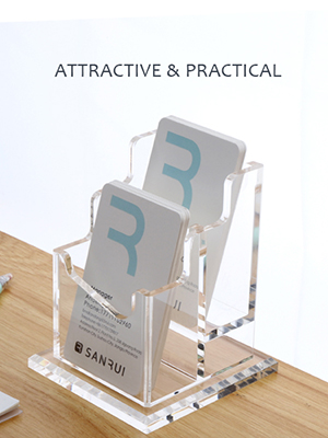 clear cards holder
