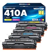 E-Z Ink 410A Toner Cartridge High Yield Replacement for HP 410A CF410A 410X CF411A CF412A CF413A ...