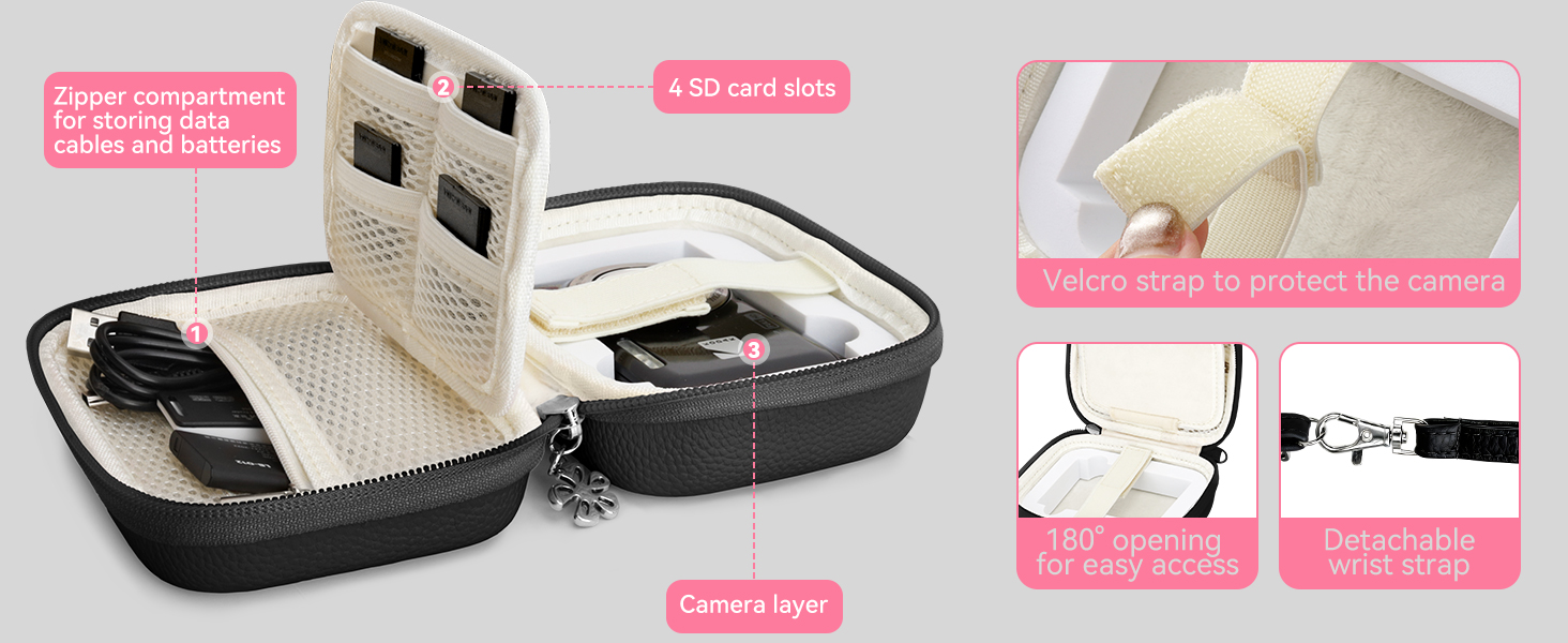camera case digital kodak canon pixpro phone fz45 kids pink cute small sony accessories powershot