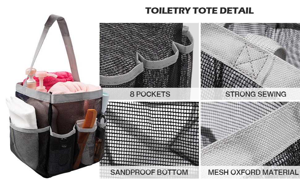 Breathable Mesh Shower Bag
