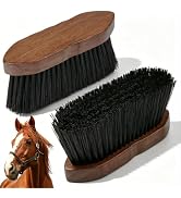 Histotree Solid Wood Horse Brush for Grooming Horse Cleaning Tool 8.07in/20.5cm