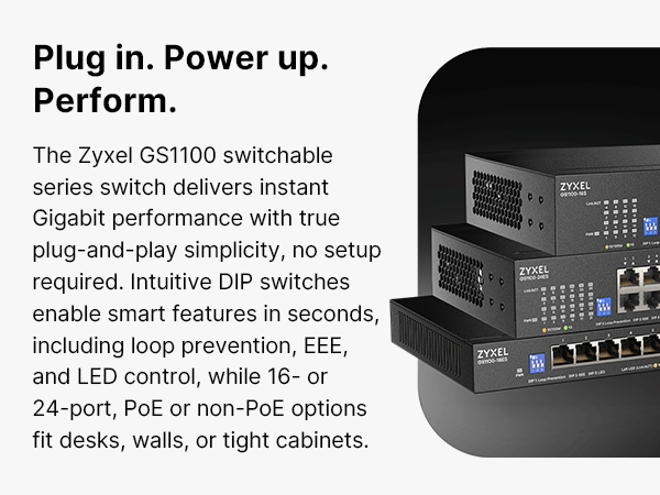 Plug in, power up, perform