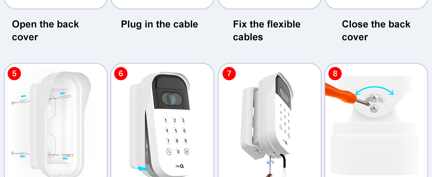 myQ Smart Garage Video Keypad