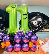green 1 balloon
