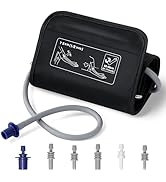 9-17 Inches Blood Pressure Replacement Cuff, Wide-Range BP Cuff Fits Medium to Large Upper Arms, ...