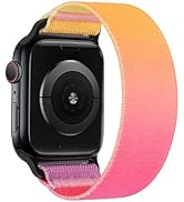 No-Pinch Solo Loop for Kids Apple Watch Band SE3/SE2/SE & Series 11/10/9/8/7/6/5/4/3/2/1, Soft St...
