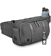 Large Crossbody Waist Bag Tactical Fanny Pack for Men Hip Bum Bag with Water Bottle Holder Adjust...