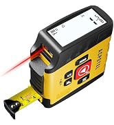 ACPOTEL Digital Tape Measure 16ft, LCD Display, 6 Metric & Imperial Units | Retractable Measuring...