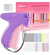 Stitch Gun for Clothes - Handheld Stitch Gun Quick Clothing Fixer - Tagging Gun - Includes 6 Need...