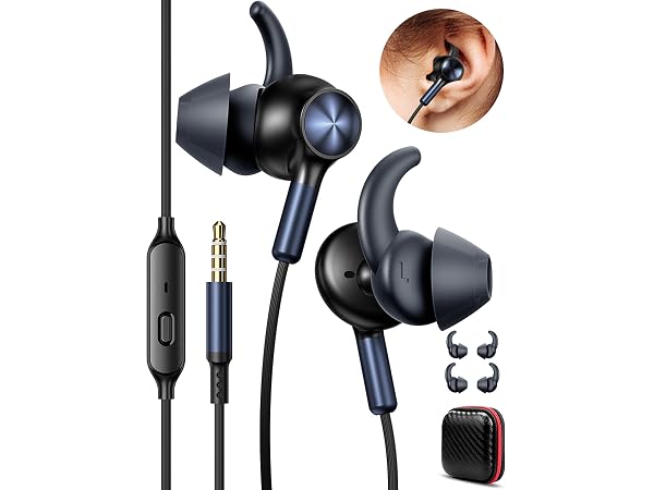 sport wired headphones