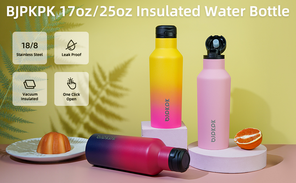 insulated water bottle