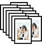 Picrit 16x24 Poster Frame Set of 12, Display 12 x 18 with Mat or 16 x 24 Without Mat, Photo Frame...