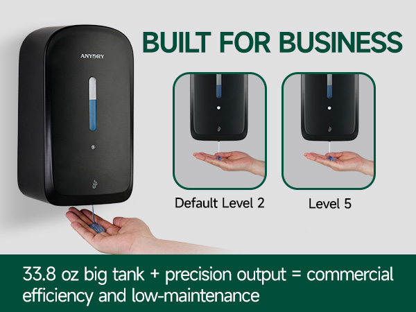 Commercial soap dispenser
