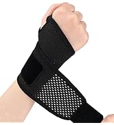 Breathable Wrist Brace, Thin Mesh Wrist Wraps Support for Tendonitis, Arthritis, Carpal Tunnel Pa...