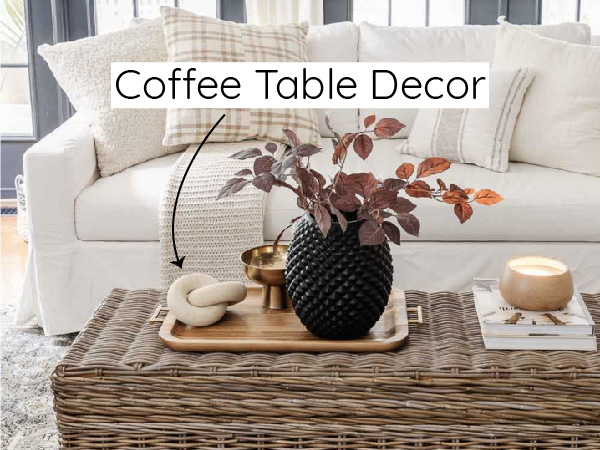 Rool Wood Knot Coffee Table Decor