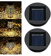 Tomshine 2 Pack Replacement Solar Light Parts-8 lumens Warm White LED Waterproof Solar Light Repl...