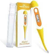 Digital Oral Thermometer for Fever Adults: Rectal, Underarm & Mouth, Accurate & Fast, Easy@Home B...