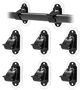 Curtain rod bracket no drilling, nail-free adjustable curtain rod holders,adhesive curtain rod ho...