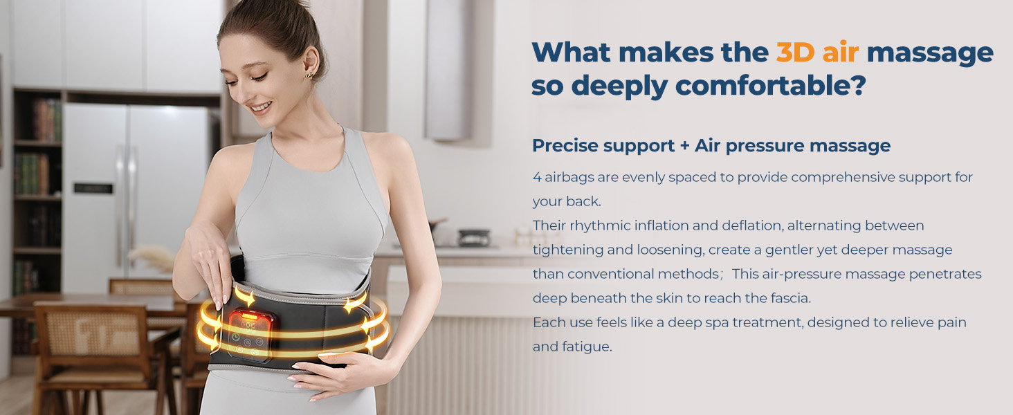 heated back brace